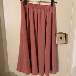 Mimu maxi peek skirt